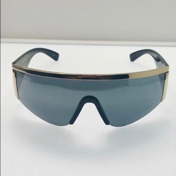 💯 - Versace New Ve2197 1252/6g Shield Mod 2197 Sunglasses - Picture 7 of 12